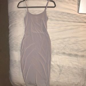 Silver bodycon  dress